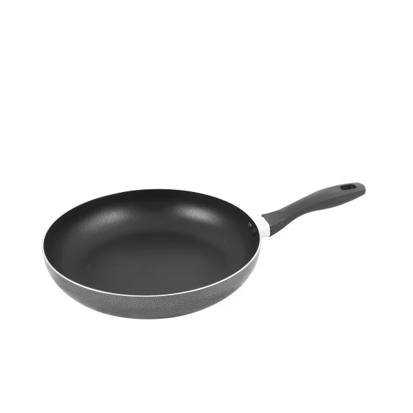 12 Inch Aluminum Frying Pan in Charcoal Grey